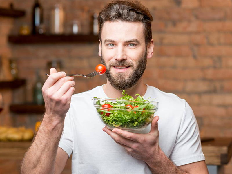 Before Hair Transplantation 5 What to eat before hair transplant surgery