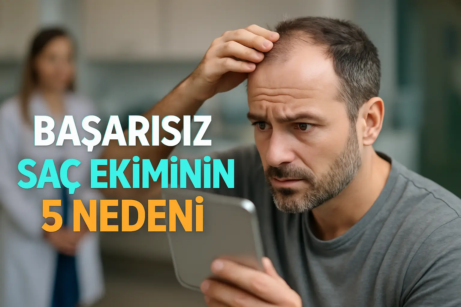 Başarısız Saç Ekiminin 5 Nedeni Başarısız Saç Ekiminin 5 Nedeni