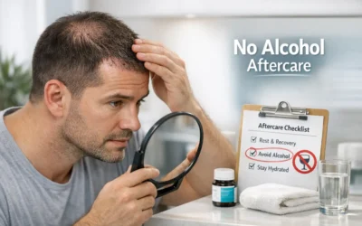 Can I drink alcohol after hair transplant