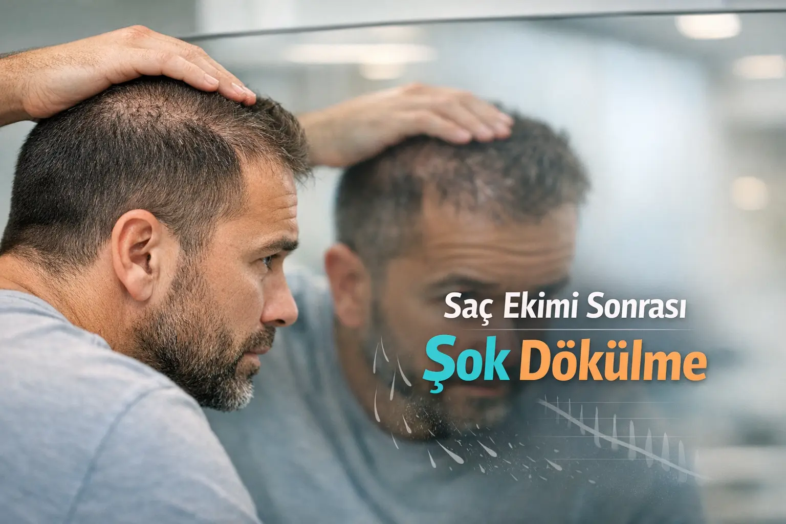 Saç Ekimi Sonrası Şok Dökülme Saç Ekimi Sonrası Şok Dökülme