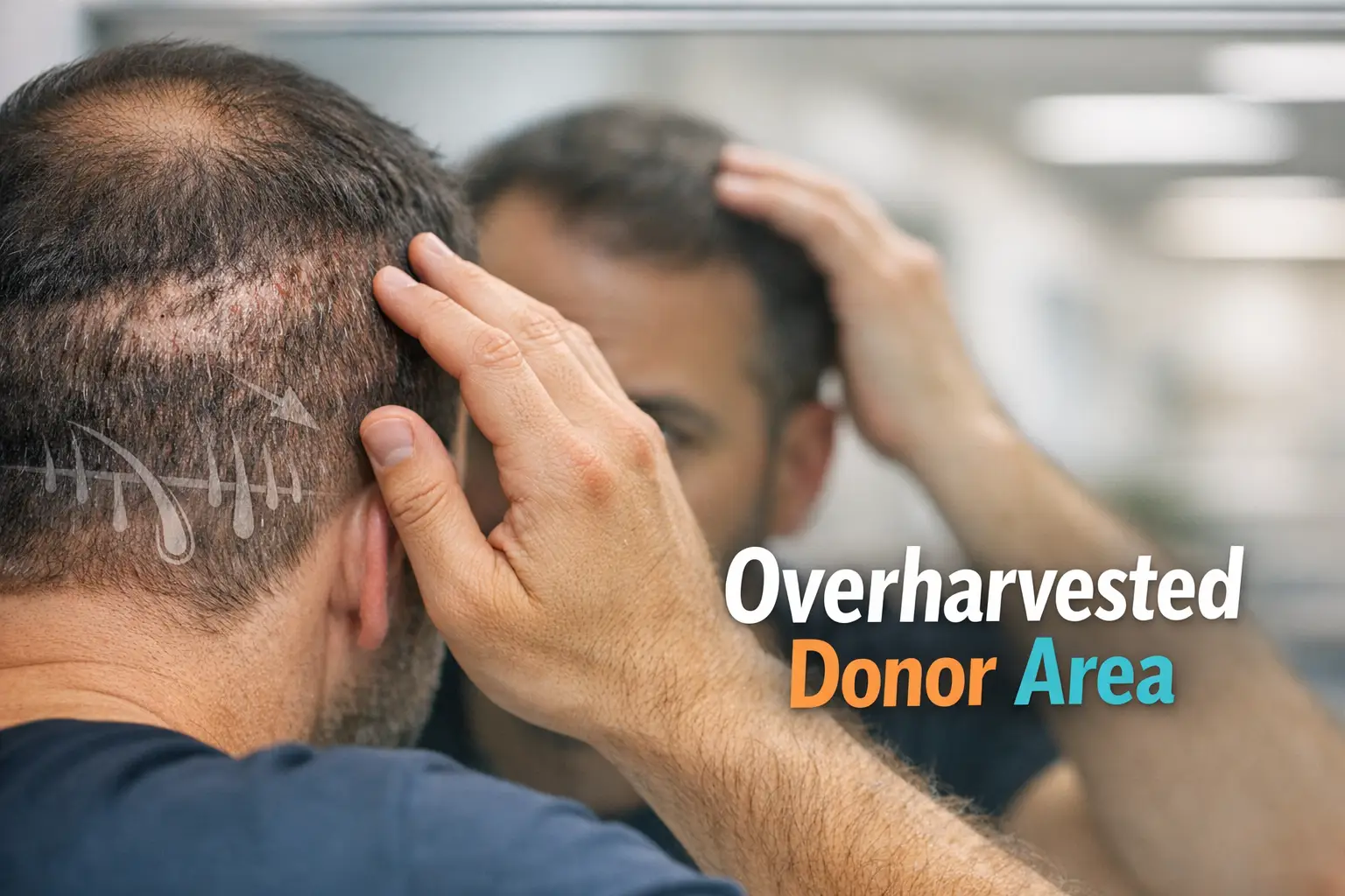 Overharvested Donor Area Overharvested Donor Area
