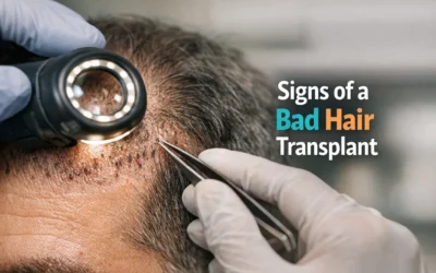 Signs of a Bad Hair Transplant
