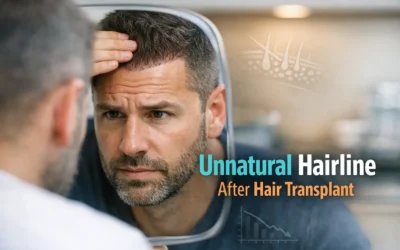 Unnatural Hairline After Hair Transplant