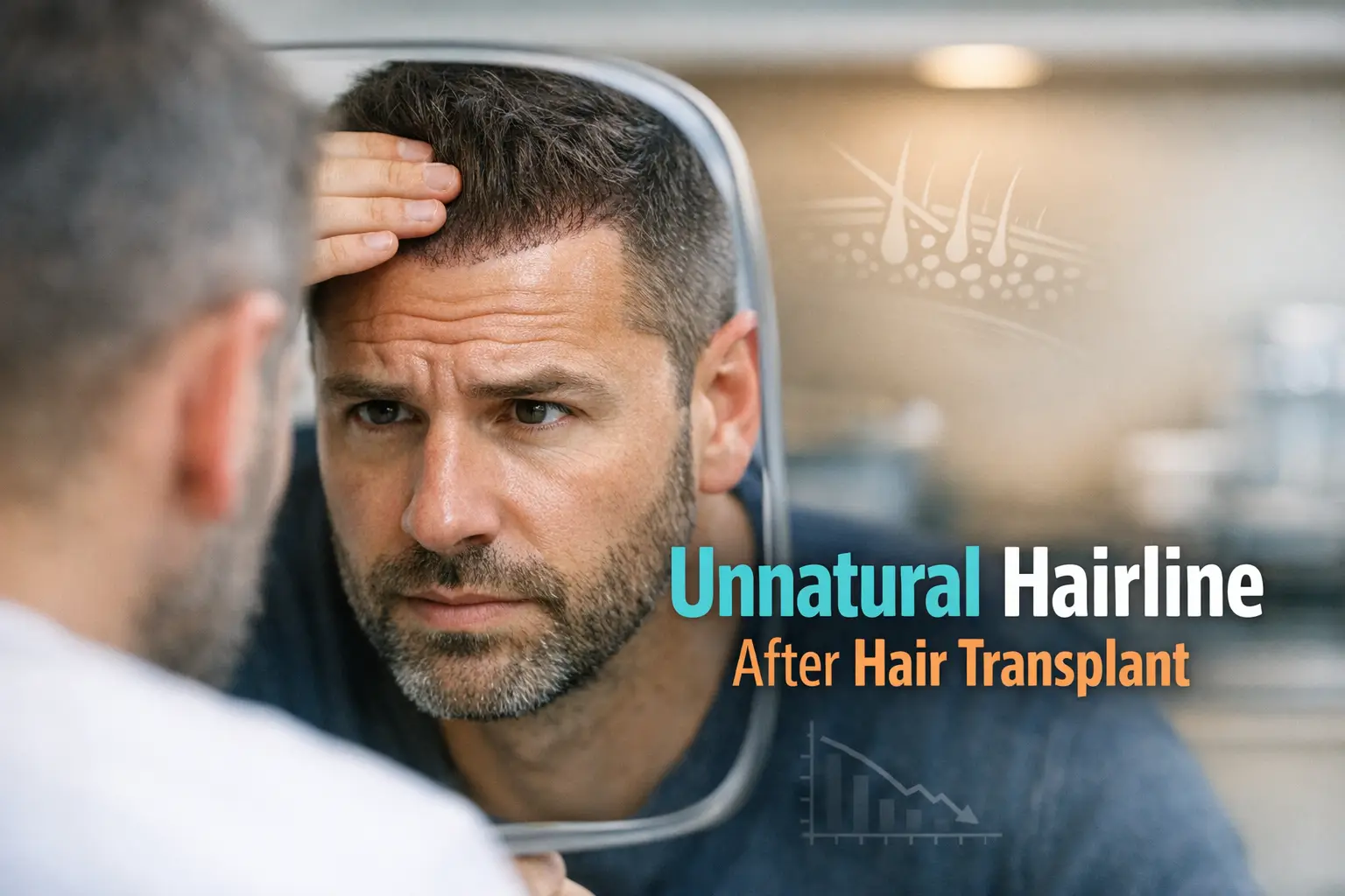 Unnatural Hairline After Hair Transplant Unnatural Hairline After Hair Transplant