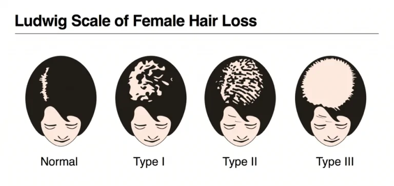 Saç Dökülmesi Tedavi Yöntemleri 4 ludwig scale of hair loss
